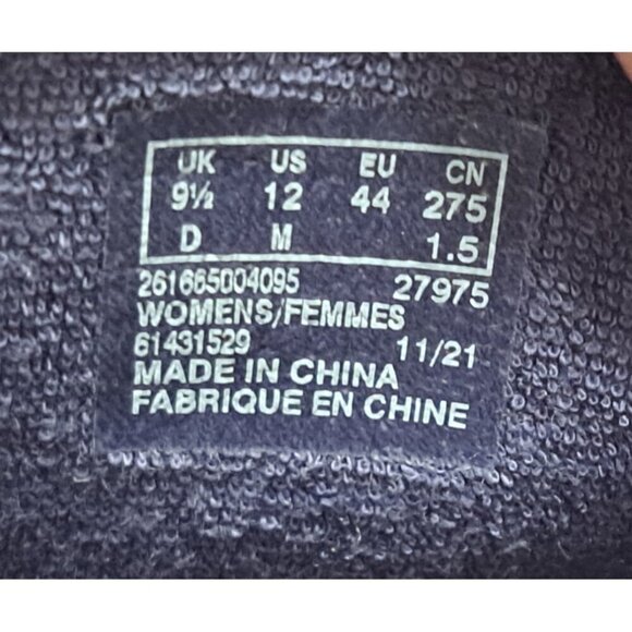 Clarks CloudSteppers Women's 12 Breeze Canvas Slip-on Mules Purple Tropical Leaf - Picture 6 of 8